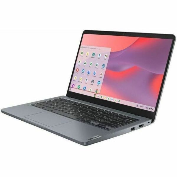 Lenovo 14e Chromebook Gen 3 82W60000US 14" Notebook - HD - Intel N-Series N100 - 4 GB - 32 GB Flash Memory - English Keyboard - Storm Gray - Image 3