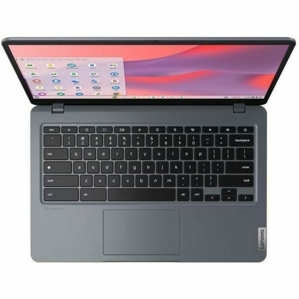 Lenovo 14e Chromebook Gen 3 82W60000US 14" Notebook - HD - Intel N-Series N100 - 4 GB - 32 GB Flash Memory - English Keyboard - Storm Gray - Image 5