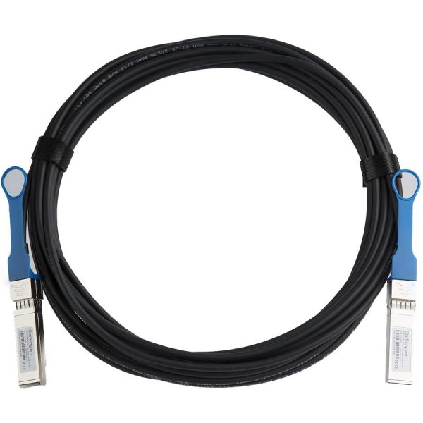 StarTech.com 7m 10G SFP+ to SFP+ Direct Attach Cable for Cisco SFP-H10GB-ACU7M - 10GbE SFP+ Copper DAC 10 Gbps Active Twinax - Image 2