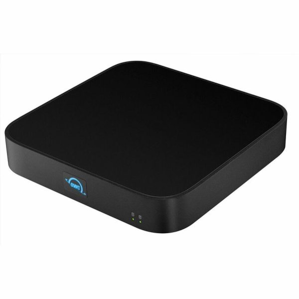 OWC miniStack STX Drive Enclosure Serial ATA, PCI Express NVMe 4.0 - Thunderbolt 4 Host Interface - Matte Silver, Matte Black