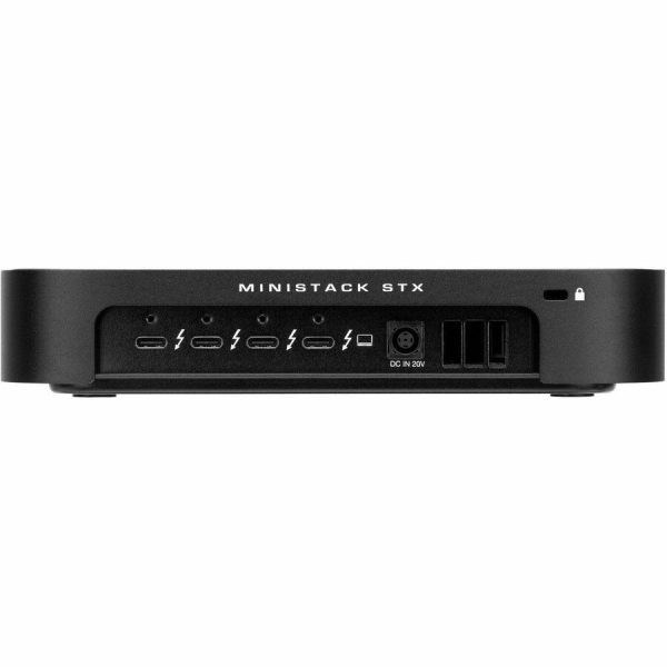 OWC miniStack STX Drive Enclosure Serial ATA, PCI Express NVMe 4.0 - Thunderbolt 4 Host Interface - Matte Silver, Matte Black - Image 3