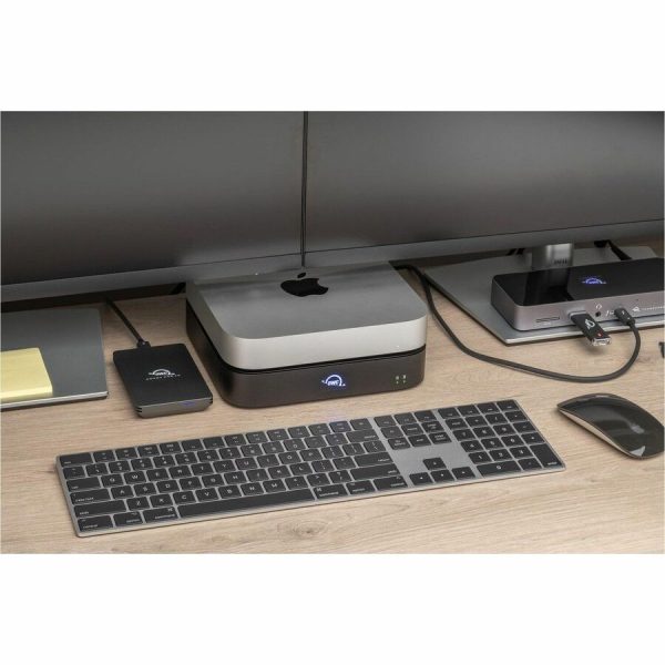 OWC miniStack STX Drive Enclosure Serial ATA, PCI Express NVMe 4.0 - Thunderbolt 4 Host Interface - Matte Silver, Matte Black - Image 9