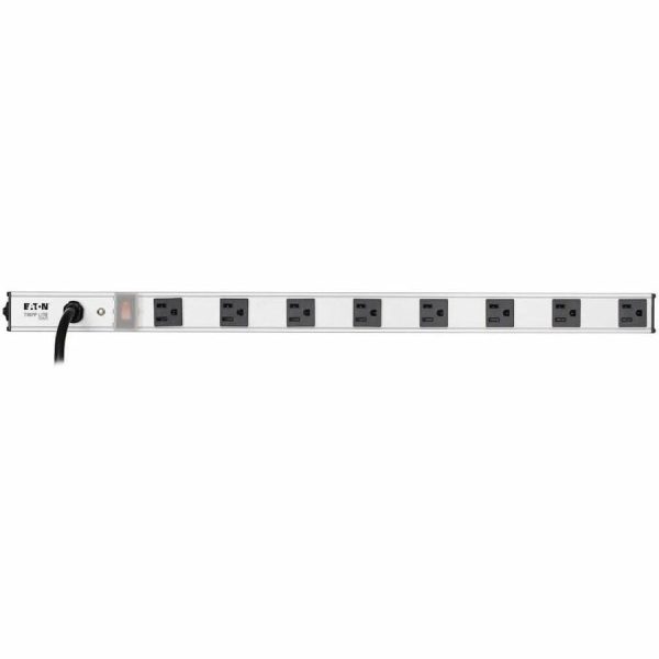 Eaton Tripp Lite Series 8-Outlet Vertical Power Strip, 120V, 15A, 10 ft. (3.05 m) Cord, 5-15P, 24 in. - Image 2