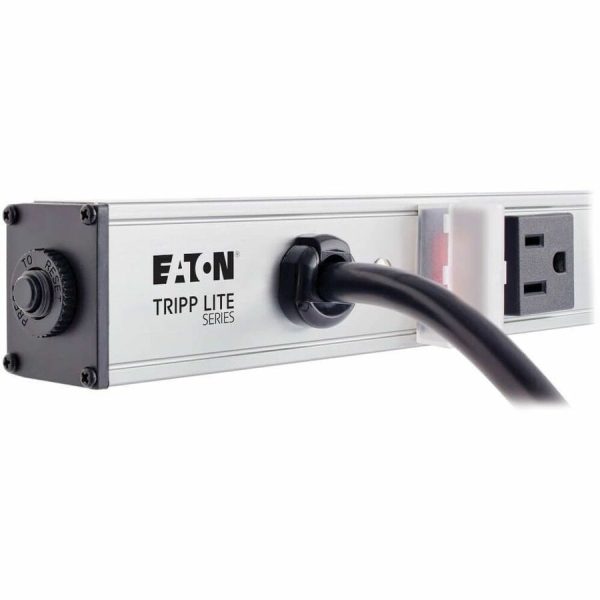 Eaton Tripp Lite Series 8-Outlet Vertical Power Strip, 120V, 15A, 10 ft. (3.05 m) Cord, 5-15P, 24 in. - Image 4