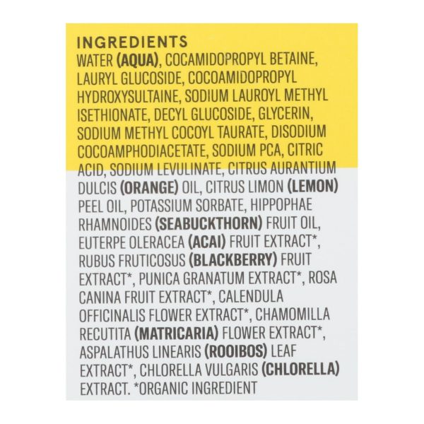 Acure - Brightening Cleansing Gel - Pomegranate, Blackberry & Acai - 4 FL oz. - Image 2