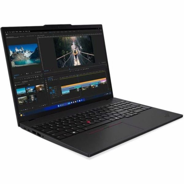 Lenovo ThinkPad T16 Gen 3 21MN00AHUS 16" Touchscreen Notebook - WUXGA - Intel Core Ultra 7 155U - 16 GB - 512 GB SSD - English Keyboard - Black - Image 7
