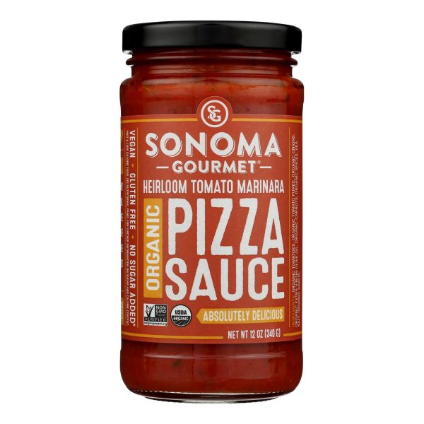 Sonoma Gourmet - Pza Sauce Hlm Tom Mrnra - Case of 6-12 OZ - Image 2