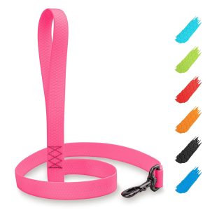 Waterproof Dog Leash 4 Ft   6 Ft   Anti Slip Dog Leash for Large Dogs Small and Medium Dogs   Heavy Duty Dog Leash with Water and Dirt Resistant   Long Or Short Dog Leashes for Boy & Girl Dogs