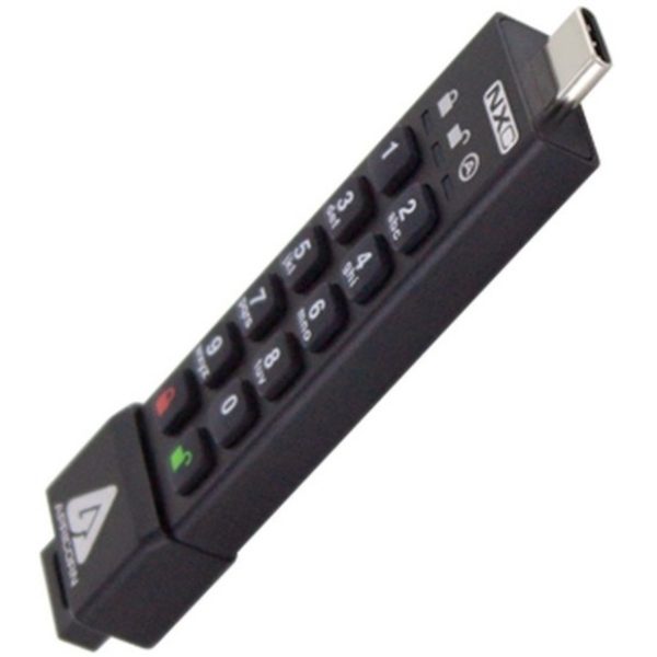Apricorn Aegis Secure Key 3NXC 16GB USB 3.2 (Gen 1) Type C Flash Drive - Image 3