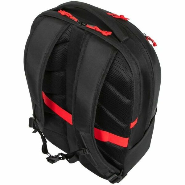 Targus Strike II TBB639GL Carrying Case (Backpack) for 17" to 18" Notebook - Black/Red - Image 7