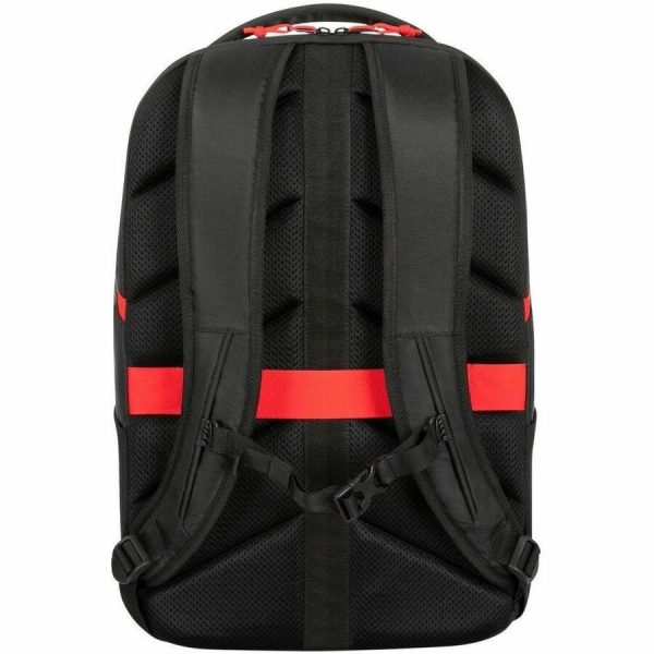 Targus Strike II TBB639GL Carrying Case (Backpack) for 17" to 18" Notebook - Black/Red - Image 12
