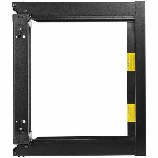 Eaton Tripp Lite Series SmartRack 12U Wall-Mount 2-Post Open Frame Rack, Hinged Front, Heavy Duty - Image 6