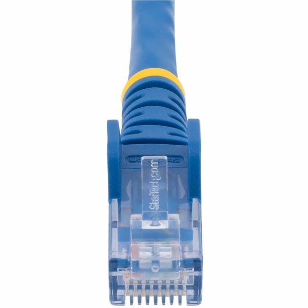 StarTech.com 7 ft. CAT6 Ethernet Cable - 10 Pack - ETL Verified - Blue CAT6 Patch Cord - Snagless RJ45 Connectors - 24 AWG - UTP - Image 5