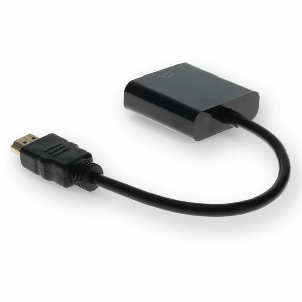 HP H4F02UT#ABA Compatible HDMI 1.3 Male to VGA Female Black Active Adapter For Resolution Up to 1920x1200 (WUXGA) - Image 3
