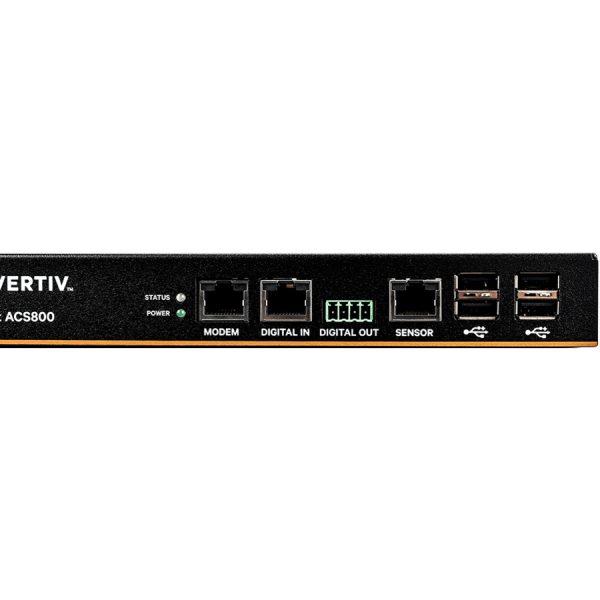 Vertiv Avocent ACS800 - 4-PortSerial Console with external AC/DC Power Brick - US Power Cord - Image 3