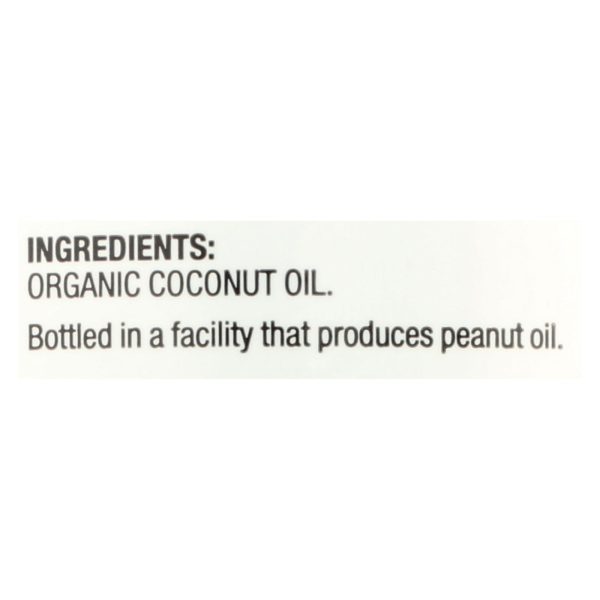 Spectrum Naturals Coconut Oil - Organic - Virgin - Unrefined - 29 oz - Image 2