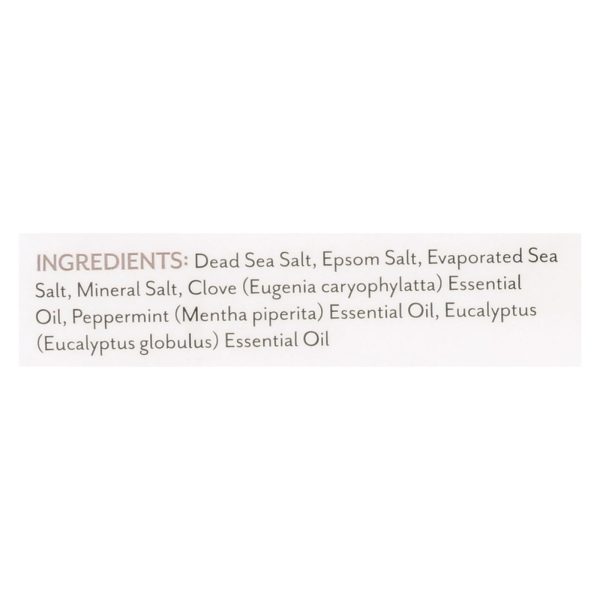 Soothing Touch Bath Salts - Muscle Soak - Case of 6 - 8 oz - Image 2