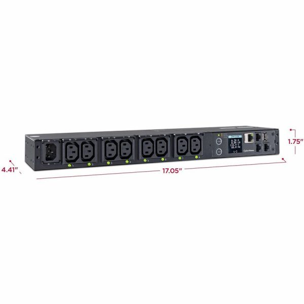 CyberPower PDU41004 Single Phase 100 - 240 VAC 15A Switched PDU - Image 3