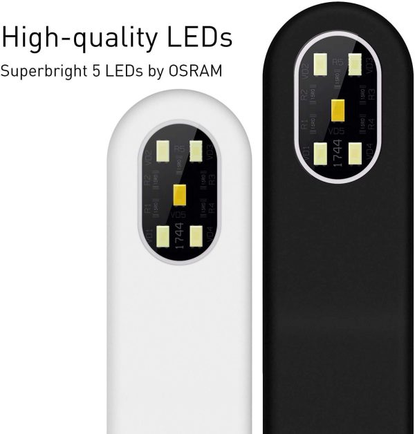 Fish Tank Light   Clip On Aquarium Light   Aquarium Light for Plants   LED Flexible Lamp for Freshwater Small Aquarium Light   PicoSoft White 5 Gallon - Image 6