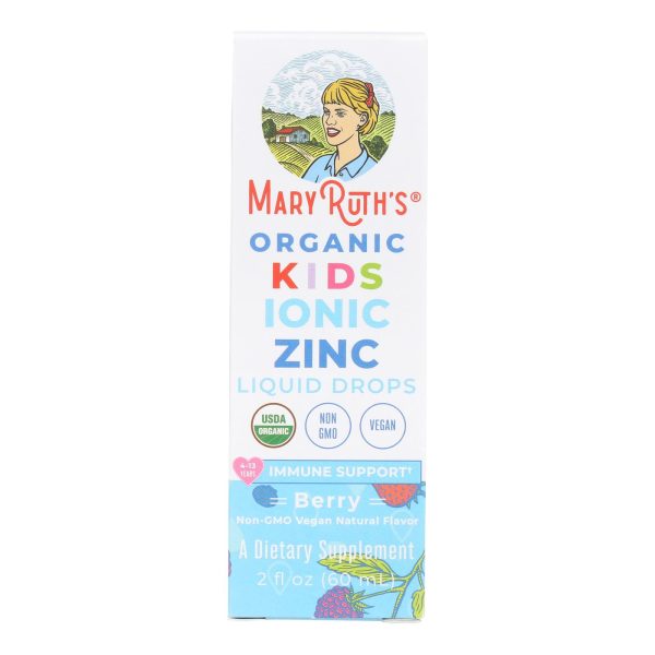 Mary Ruth's - Supp Liquid Ionic Znc Kd - 1 Each-2 FZ - Image 2