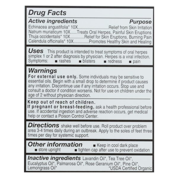 Forces Of Nature - H Balm Control Xs - 1 Each - 4 ML - Image 2