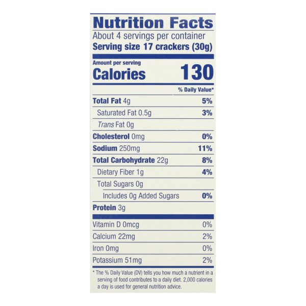 Blue Diamond - Nut Thins - Cheddar Cheese - Case of 12 - 4.25 oz.