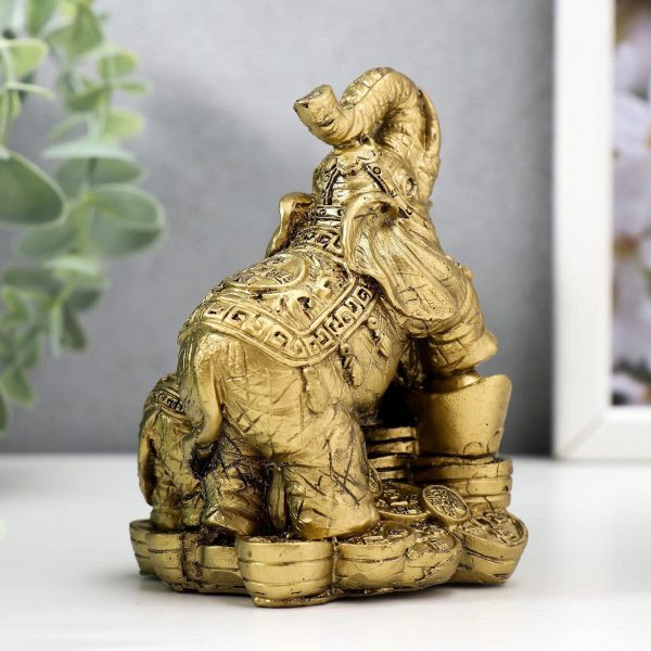 Feng Shui Elephant Decor Money Elephant Figurine Elephants Wealth Lucky Figurines Gift & Home Decor - Image 4