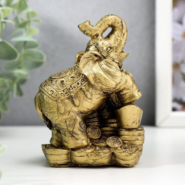 Feng Shui Elephant Decor Money Elephant Figurine Elephants Wealth Lucky Figurines Gift & Home Decor - Image 5