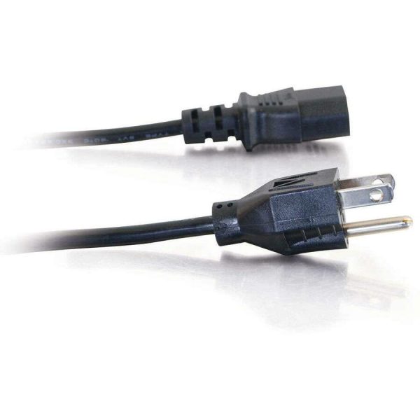 C2G 5ft 16 AWG Universal Power Cord (NEMA 5-15P to IEC320C13) TAA - Image 4