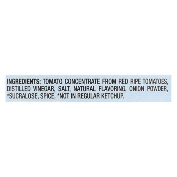 Heinz Ketchup, Reduced Sugar  - Case of 6 - 13 OZ - Image 2