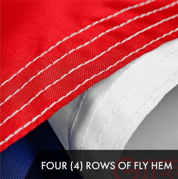 Texas TX State Flag 2x3FT 3-Pack Embroidered Polyester By G128 - Image 5