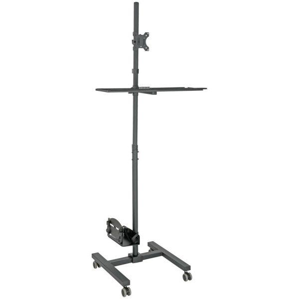 Eaton Tripp Lite Series Mobile Workstation with Monitor Mount - For 17" to 32" Displays, Height Adjustable - Image 7