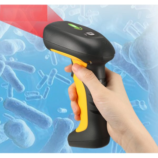 Adesso NuScan 5200TR - 2.4GHz RF Wireless Antimicrobial & Waterproof 2D Barcode Scanner - Image 5