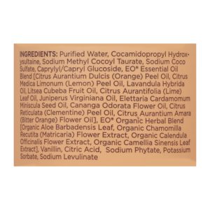Eo Products - Hand Soap Orange Blossom - 1 Each-12 FZ