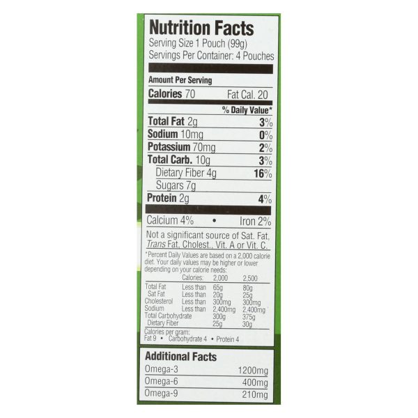Mamma Chia Squeeze Vitality Snack - Green Magic - Case of 6 - 3.5 oz. - Image 2