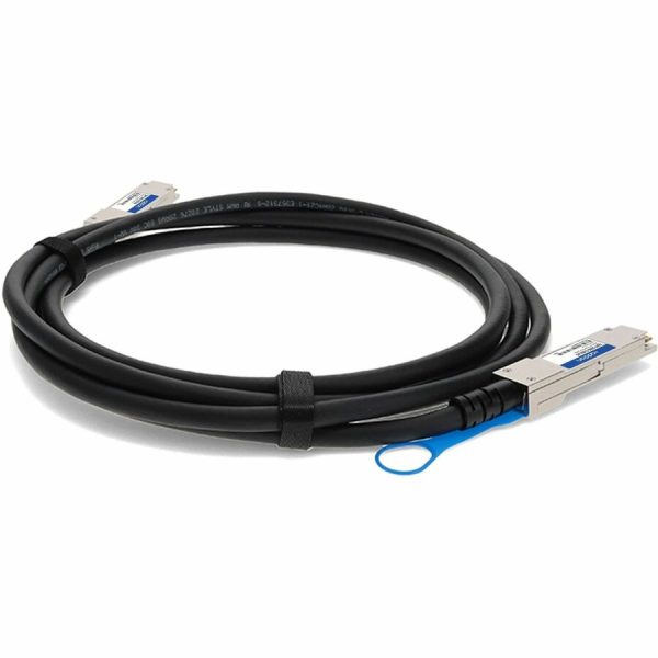 AddOn Cisco QSFP-100G-CU2M Compatible TAA Compliant 100GBase-CU QSFP28 to QSFP28 Direct Attach Cable (Passive Twinax, 2m) - Image 5