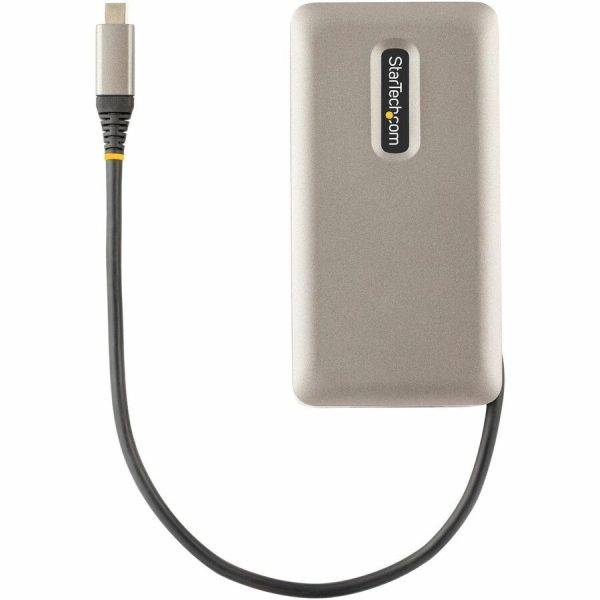 StarTech.com USB-C Multiport Adapter, 4K 60Hz HDMI (HDR), USB 3.2 Gen 2 10Gbps Hub (2xUSB-C/1xUSB-A), 100W PD Pass-Through, GbE, Mini Dock - Image 6
