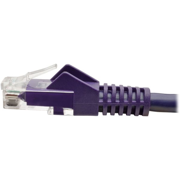 Eaton Tripp Lite Series Cat6 Gigabit Snagless Molded (UTP) Ethernet Cable (RJ45 M/M), PoE, Purple, 20 ft. (6.09 m) - Image 4