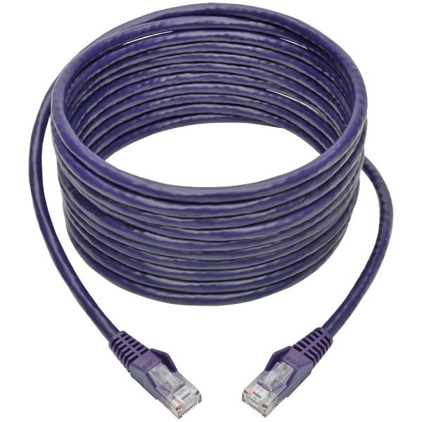 Eaton Tripp Lite Series Cat6 Gigabit Snagless Molded (UTP) Ethernet Cable (RJ45 M/M), PoE, Purple, 20 ft. (6.09 m) - Image 5