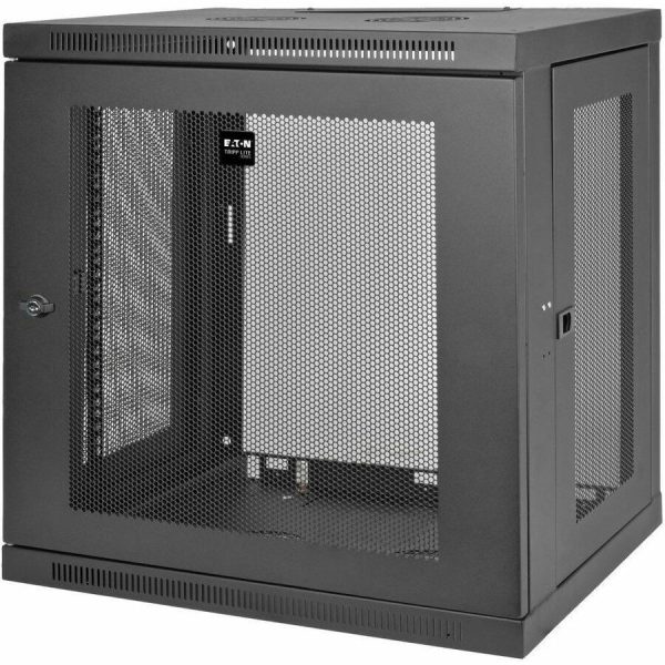 Eaton Tripp Lite Series SmartRack 12U Low-Profile Switch-Depth Wall-Mount Small Rack Enclosure - Image 4