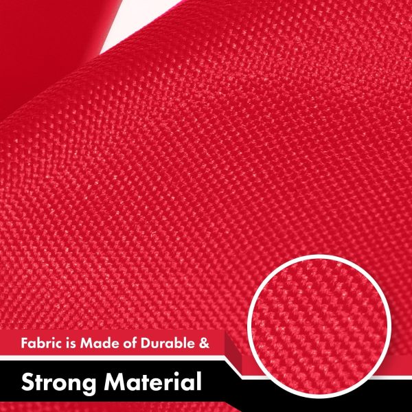 G128 Trinidad and Tobago Flag | 3x5 Ft | LiteWeave Pro Series Printed 150D Polyester | Country Flag, Indoor/Outdoor, Vibrant Colors, Brass Grommets, Thicker and More Durable Than 100D 75D Polyester - Image 4