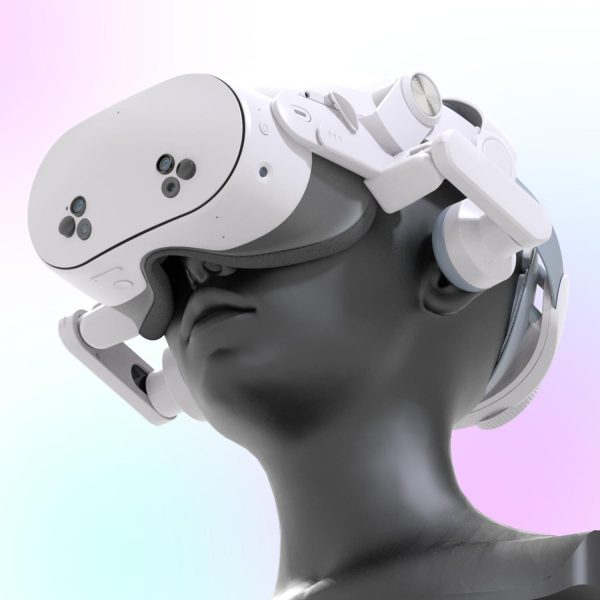 Head Strap with Two Batteries 5000 mAh and Headphones Compatible with Oculus Quest 3 3S - Image 8