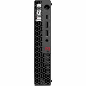 Lenovo ThinkStation P3 30H0006PUS Workstation - 1 Core i7 14th Gen i7-14700 - vPro Technology - 16 GB - 512 GB SSD - Tiny - Black