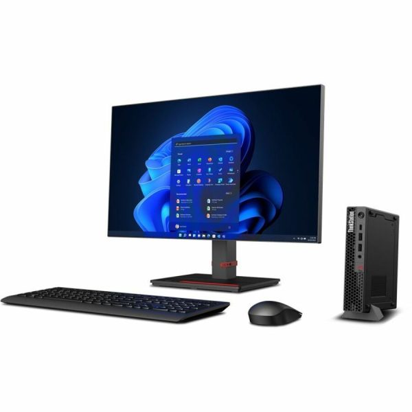 Lenovo ThinkStation P3 30H0006PUS Workstation - 1 Core i7 14th Gen i7-14700 - vPro Technology - 16 GB - 512 GB SSD - Tiny - Black - Image 4