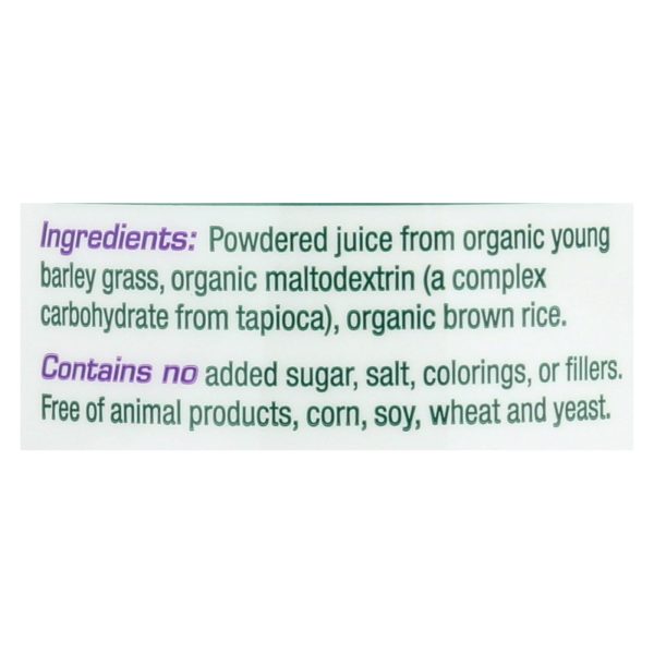 Green Foods Dr Hagiwara Green Magma Barley Grass Juice Powder - 5.3 oz - Image 3