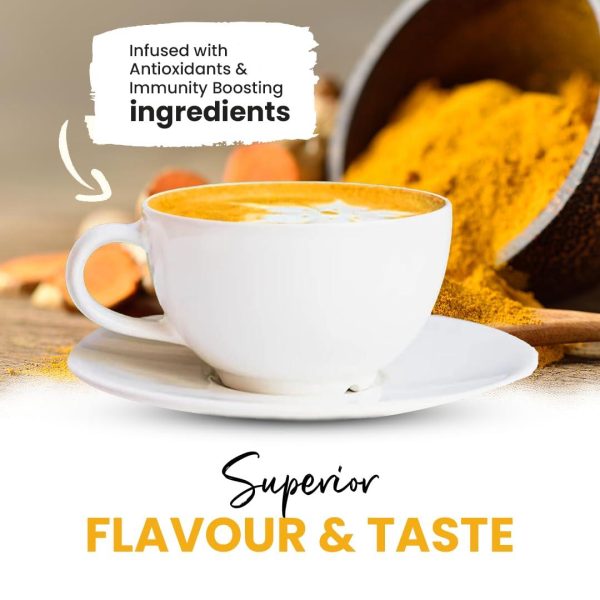 Zealthy Life Turmeric Latte USDA CERTIFIED ORGANIC GOLDEN MILK POWDER WITH CEYLON CINNAMON Non GMO Vegan Keto Gluten free Unsweetened (45 servings) - Image 5
