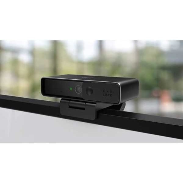 Cisco Webex Webcam - 13 Megapixel - 60 fps - Carbon Black - USB Type C - Image 2