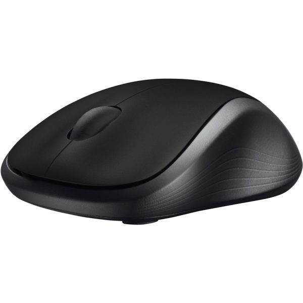 Logitech M310 Wireless Mouse, 2.4 GHz with USB Nano Receiver, 1000 DPI Optical Tracking, Ambidextrous, Black - Image 3