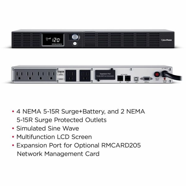 CyberPower OR700LCDRM1U Smart App LCD UPS Systems - Image 2