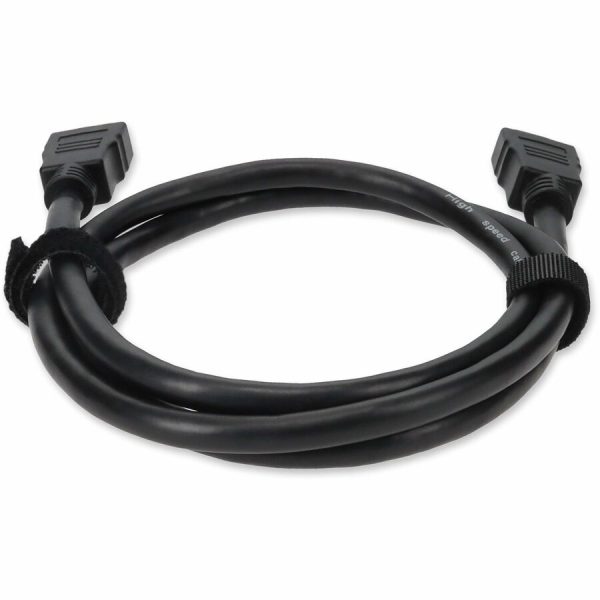 5PK 6ft HDMI 1.4 Male to HDMI 1.4 Male Black Cables Which Supports Ethernet Channel For Resolution Up to 4096x2160 (DCI 4K) - Image 4